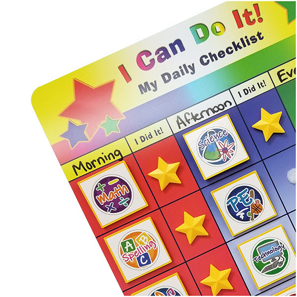 I Can Do It Reward Chart Supplemental School Subject Pack By Kenson